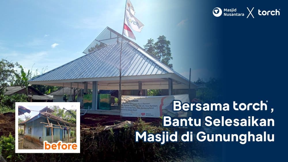 Aksi Nyata! Bantu Selesaikan Masjid di Gununghalu