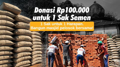 Sedekah Semen Pembangunan Masjid