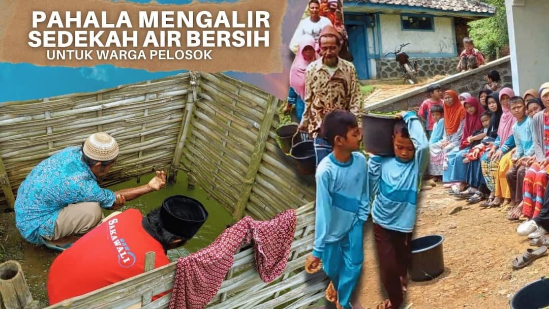 Wudhu di Kolam Keruh, Bantu Warga Sindanggirang Akses Air Bersih
