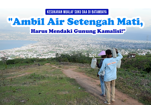 Sedekah Air, Pipanisasi untuk Suku Daa Batambaya