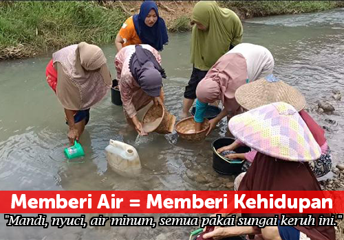 Sedekah Air untuk Warga Dataran Tinggi Cibungur
