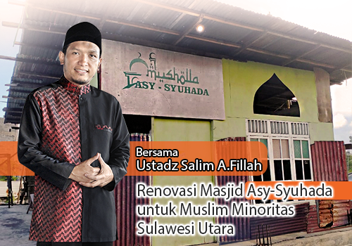 Sisihkan Harta, Bersama Bangun Masjid Asy Syuhada