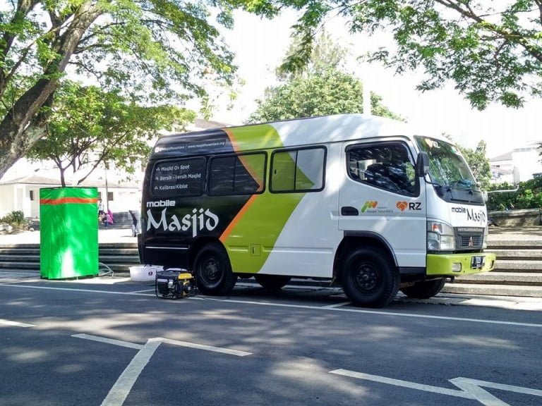 “Ngaos” bareng Mobile Masjid dan Komunitas ODOJ di Taman Balaikota Bandung