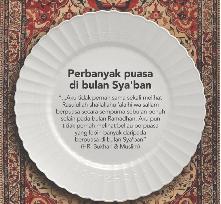 BANYAK BERPUASA DI BULAN SYABAN