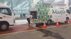 MOBILE MASJID MELAKUKAN PELAYANAN DI PERESMIAN BIJB KERTAJATI