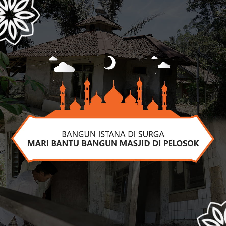 Patungan Bangun Masjid di Pelosok
