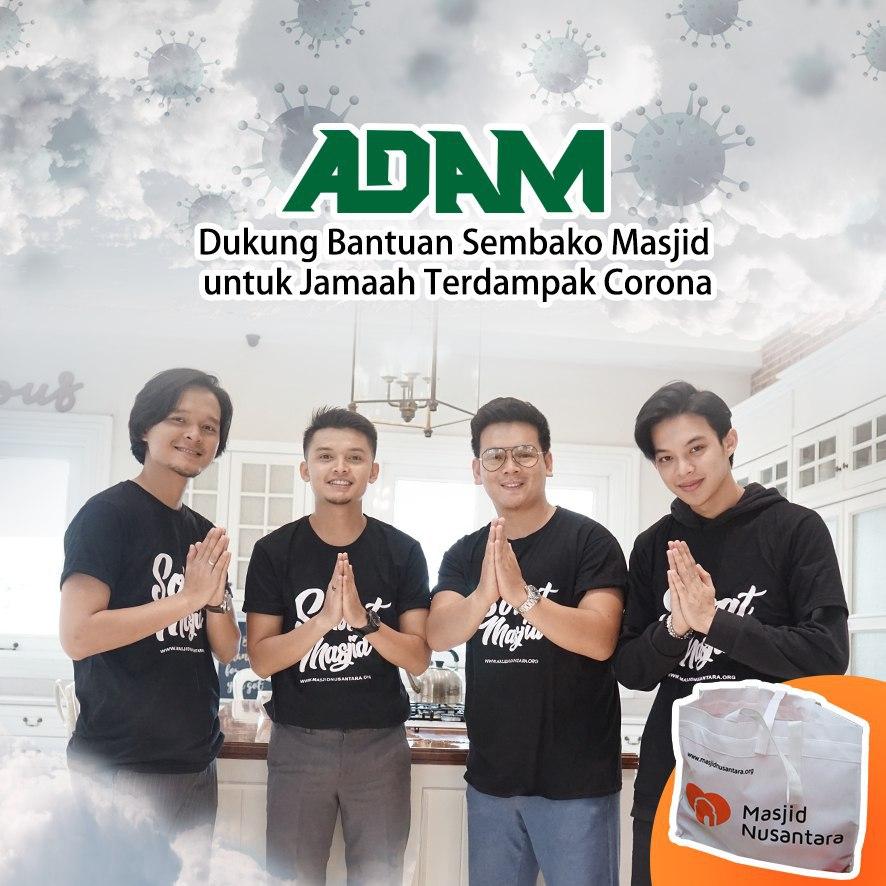 Bersama ADAM, Dukung Sembako Masjid untuk Dhuafa Terdampak Corona