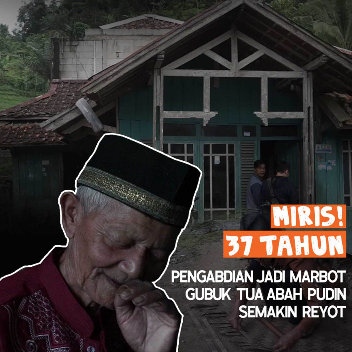 BANTU BEDAH RUMAH, BAHAGIAKAN HARI TUA ABAH MARBOT
