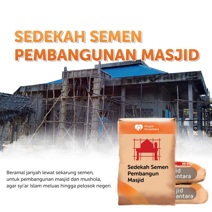 Sedekah Semen Pembangunan Masjid