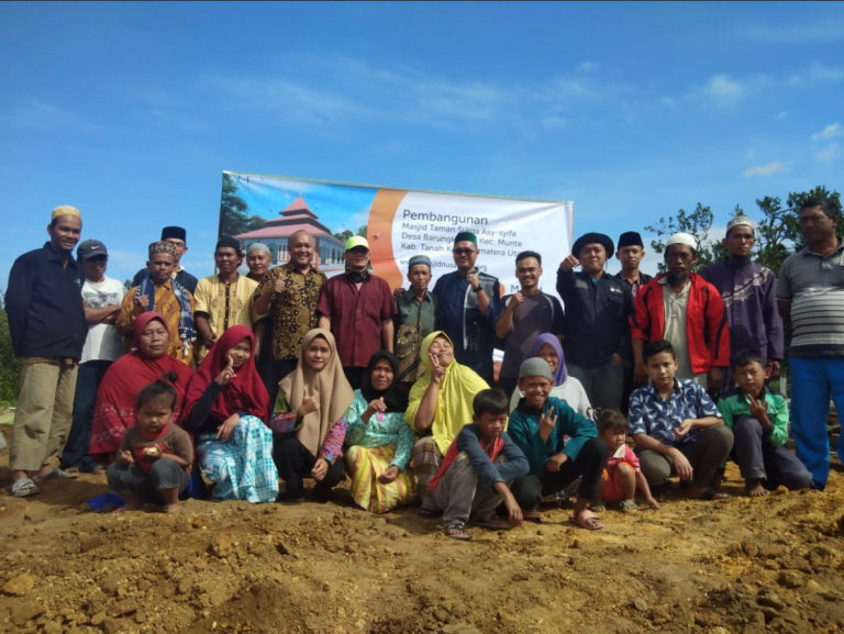Proses Pembangunan Masjid untuk Muslim Minoritas di Tanah Karo