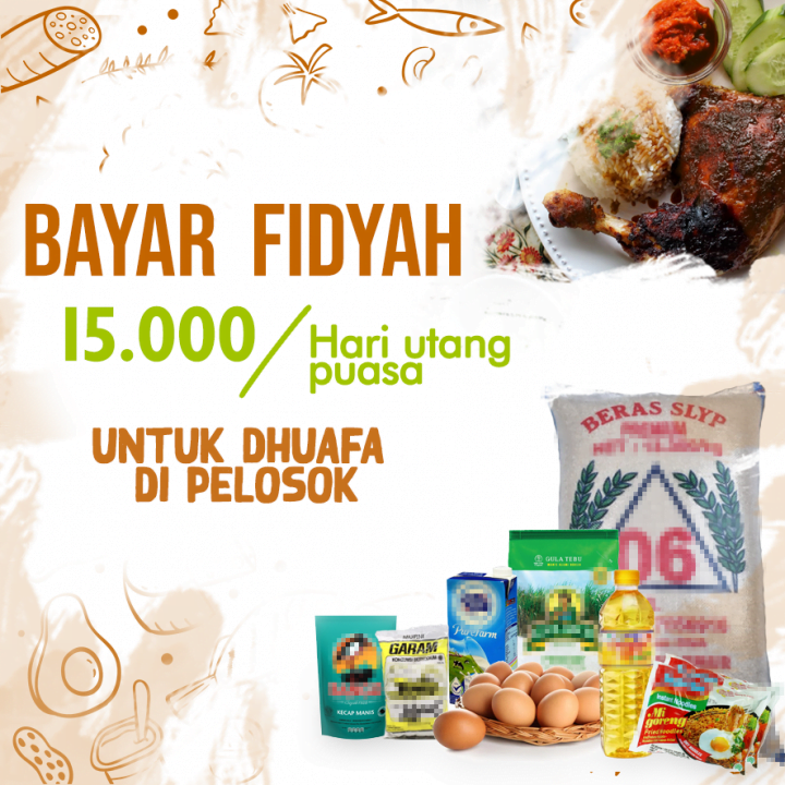 Bayar Fidyah Rp 15.000 untuk Dhuafa Pelosok
