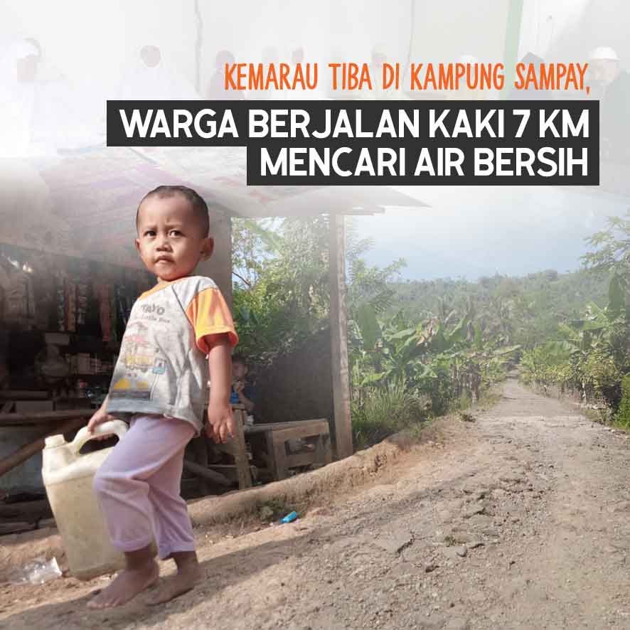 Kritis! Sumur Masjid Tumpuan Warga, Kering Kerontang