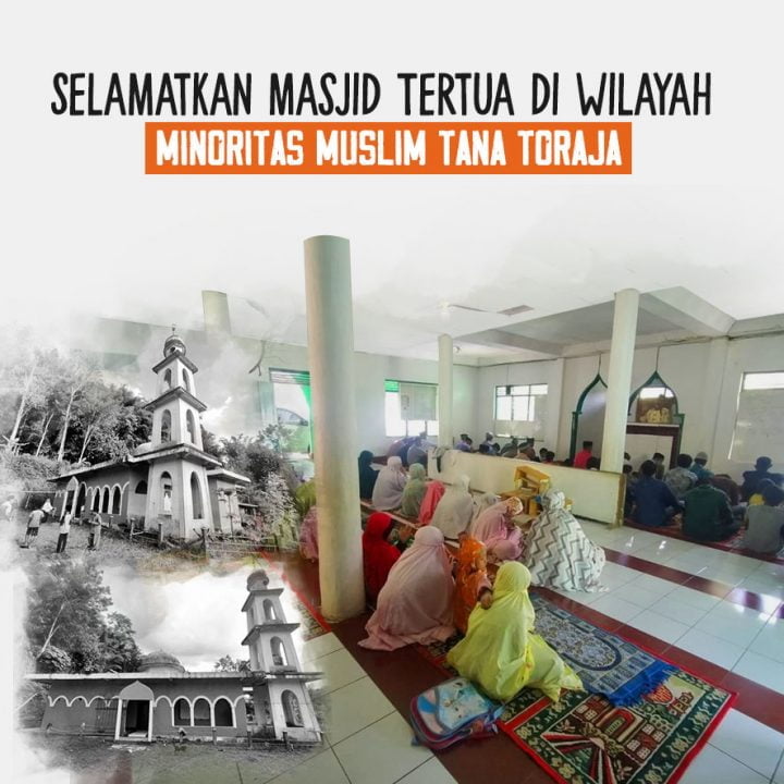 Selamatkan Masjid Tertua di Wilayah Mualaf Tana Toraja