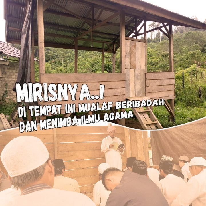 Mirisnya Kondisi Rumah Ibadah Para Mualaf di Uwemalingku