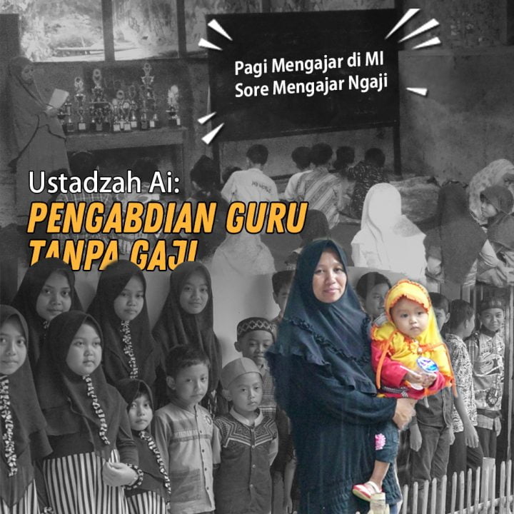 Yuk, Apresiasi Dedikasi Guru Tanpa Gaji Ini