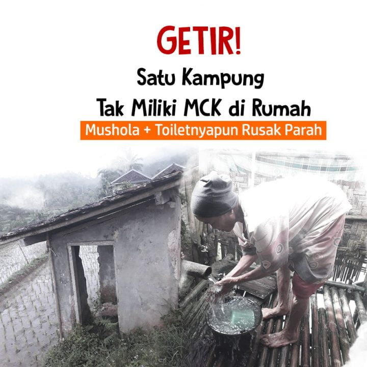 Urgent! Bantu 40 KK Warga Pelosok Sukabumi Miliki Mushola & MCK Layak
