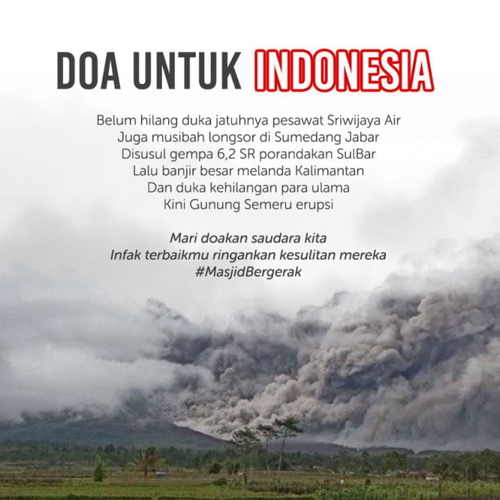#MasjidBergerak, Ulurkan Bantuan untuk Korban Bencana