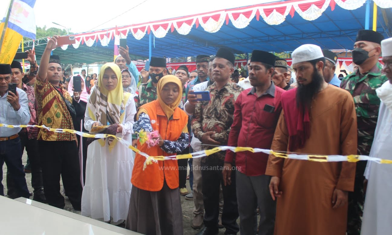 Masjid Nusantara_Peresmian Masjid An Najmu Worimoi Halmahera_3 peresmian masjid an najmu worimoi