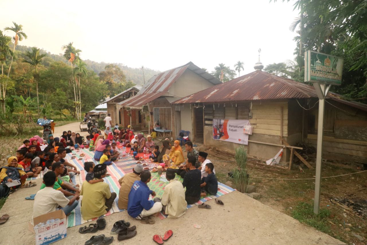 penyaluran fidyah padang