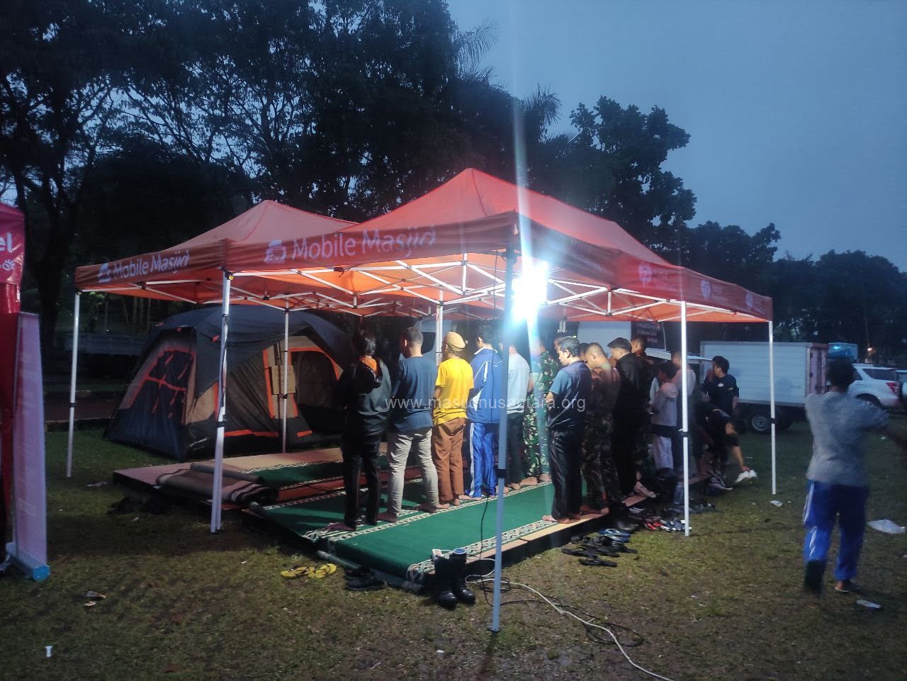 mobile masjid gempa cianjur