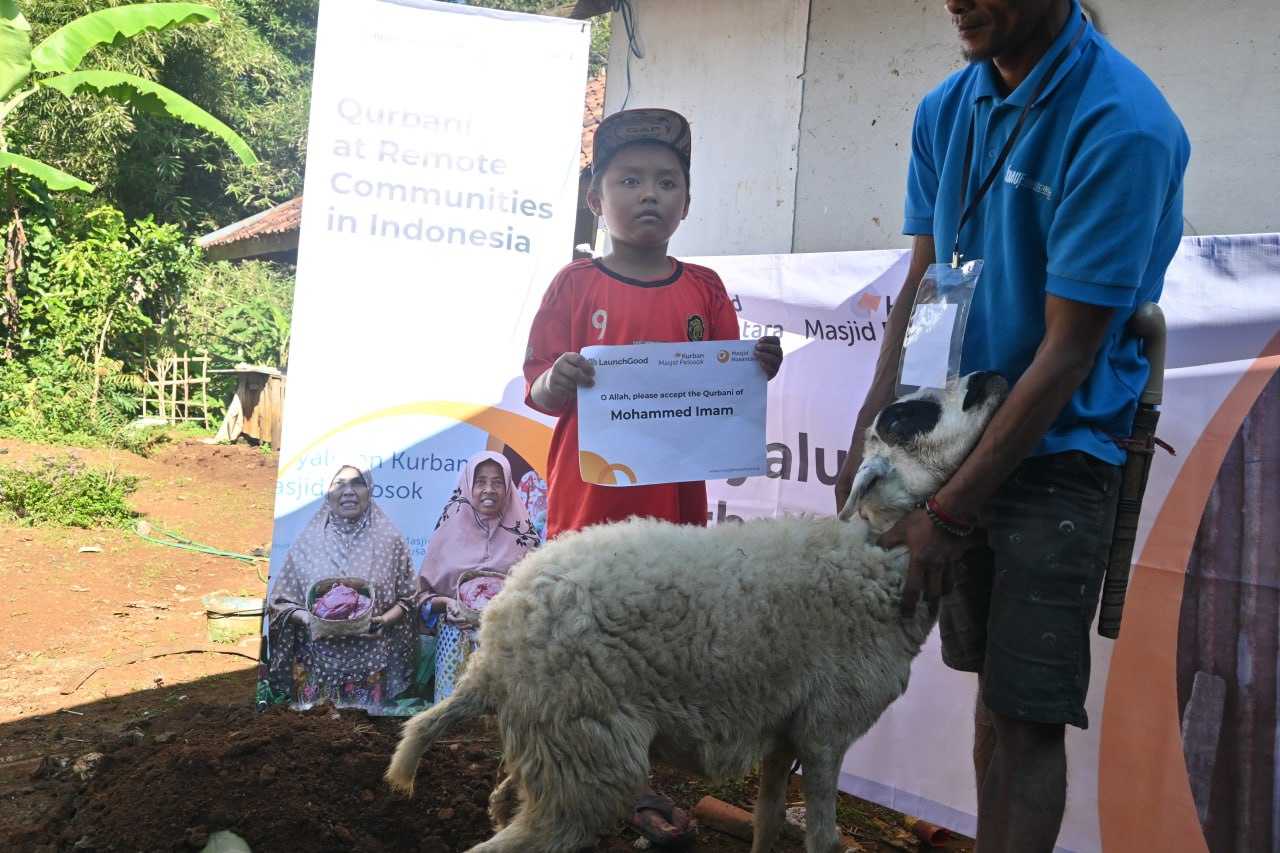masjid nusantara salurkan hewan kurban