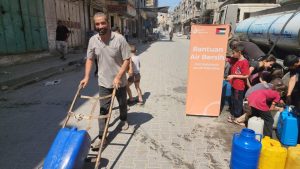 Masjid Nusantara Salurkan 45 Ribu Liter Air Bersih ke Gaza